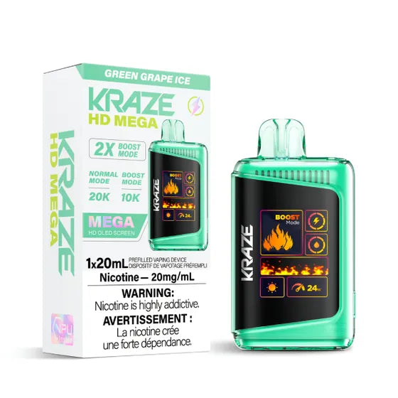 kraze hd mega jan2025 render fam 20mg greengrapeice 7