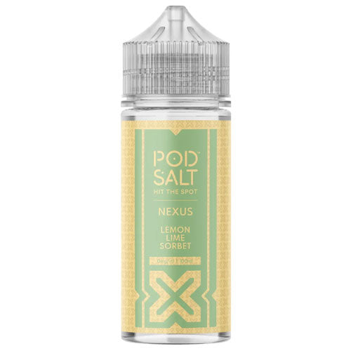 lemon lime sorbet pod salt nexus shortfill 100ml 70vg