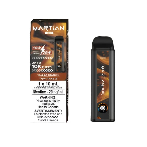 marz martian 10k vanilla tobacco vapor shoppe