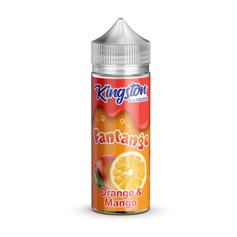 orange mango fantango kingston shortfill 100ml vape