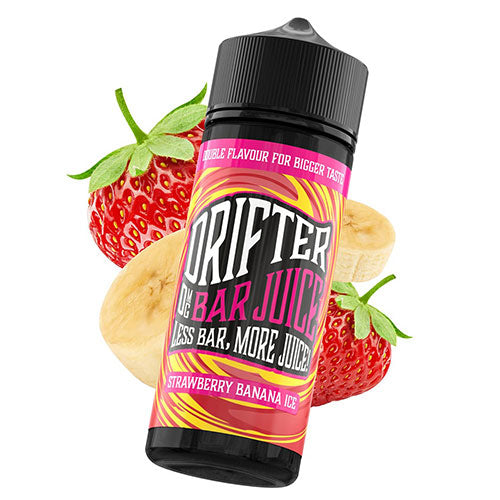 strawberry banana ice drifter bar juice 100ml shortfill