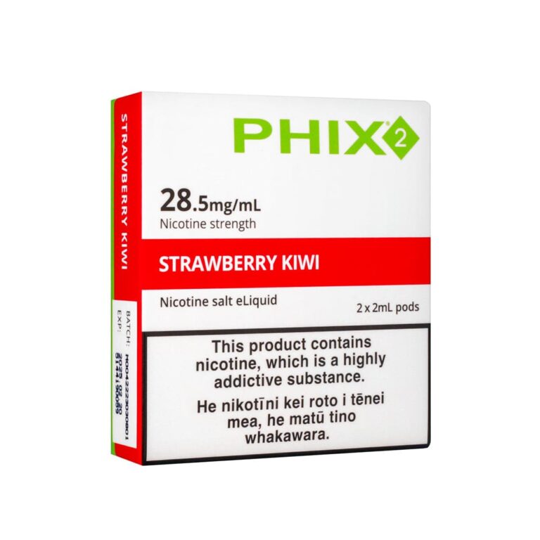 strawberry kiwi phix disposable pods vape shop nz 31664453058617