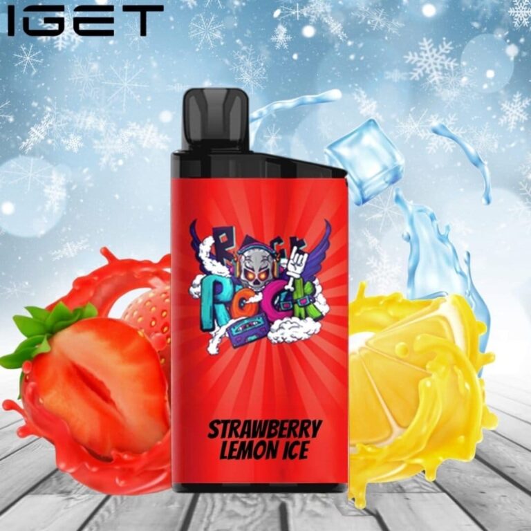 strawberry lemon ice iget bar 3500 885553