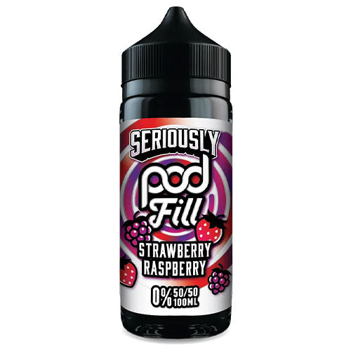 strawberry raspberry seriously pod fill 50vg 100ml