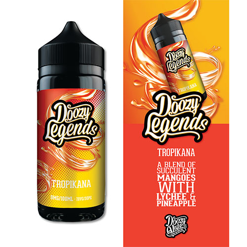 tropikana doozy legends 100ml shortfill