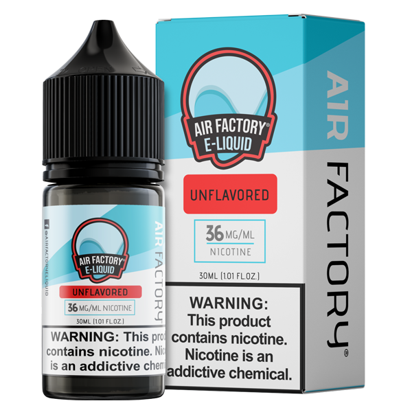 unflavored 36mg airfactory